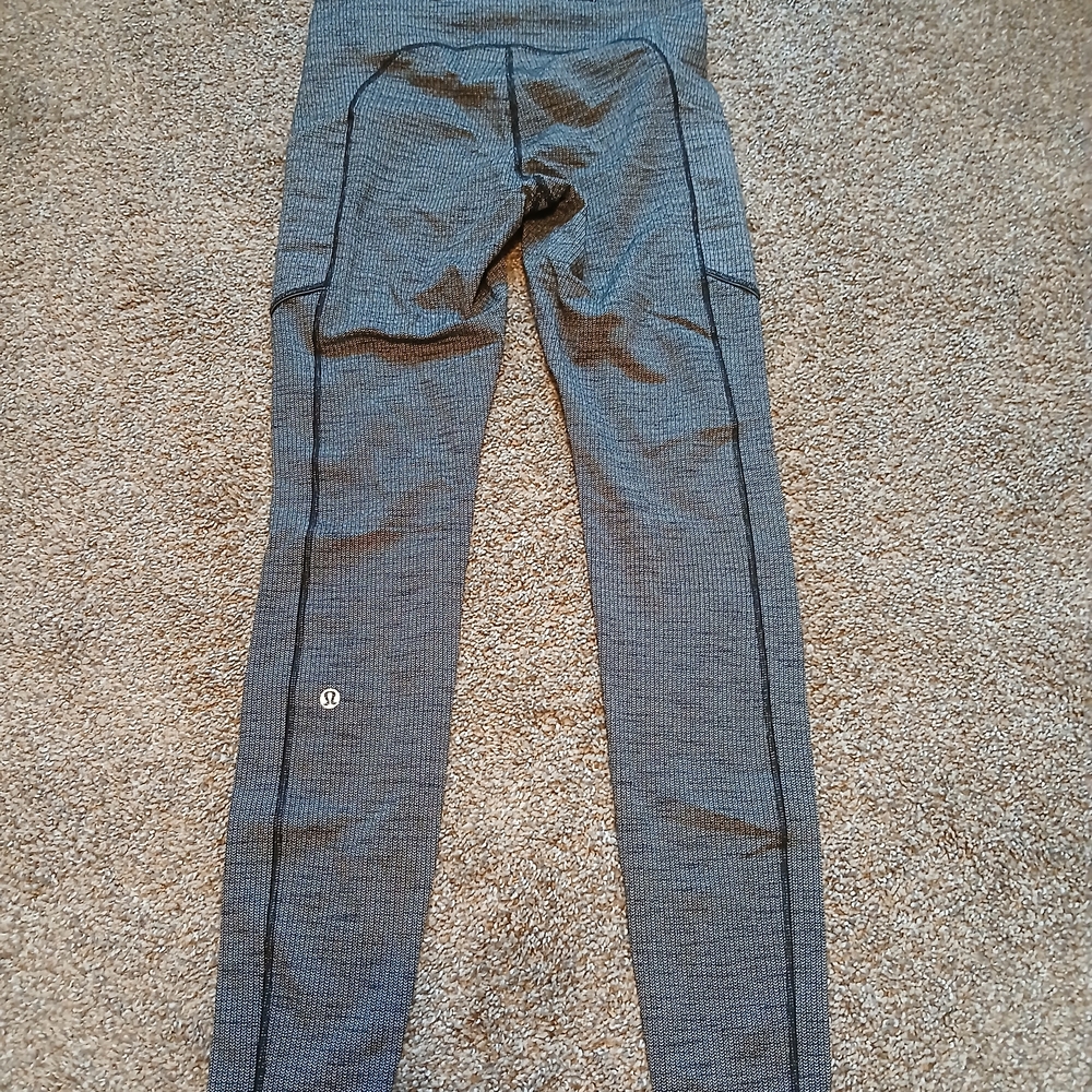 Lululemon Gray Leggings - Picture 5 of 7